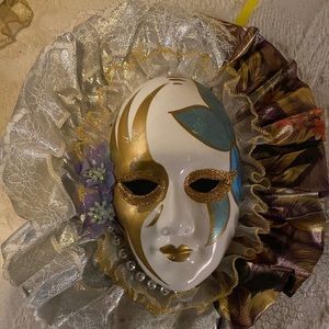 Fancy decorative Mardi Gras mask